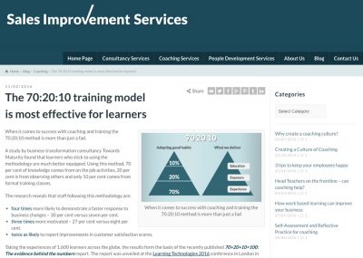 Sales Improvement Services