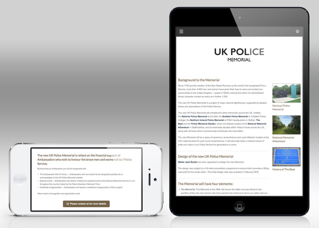 UK Police Memorial