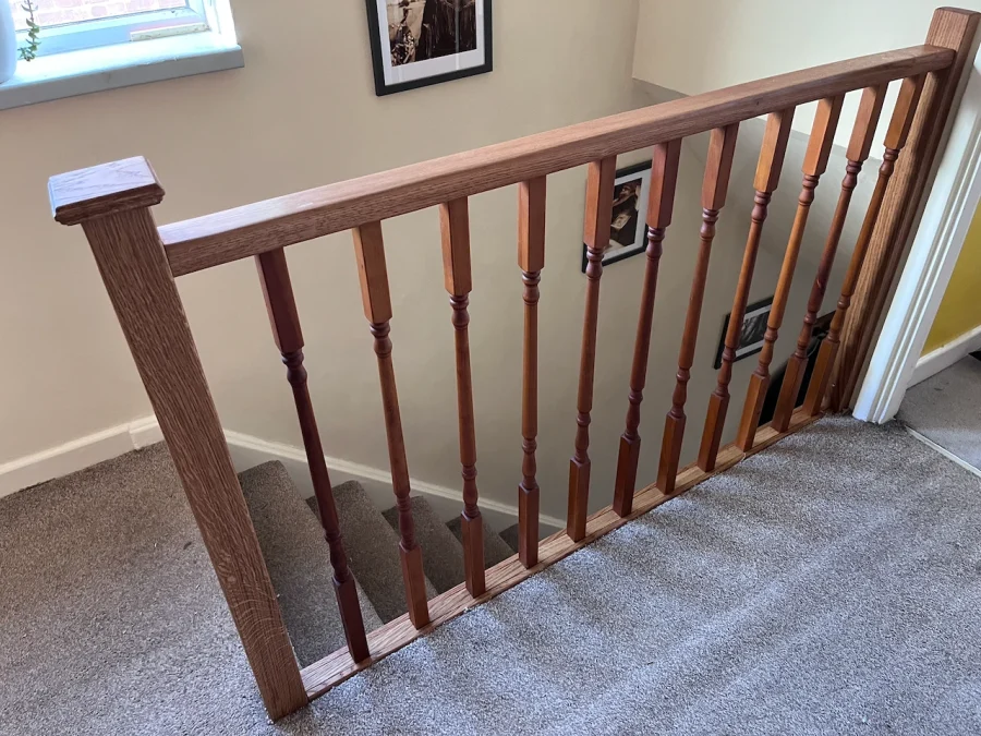 Staircase handrail